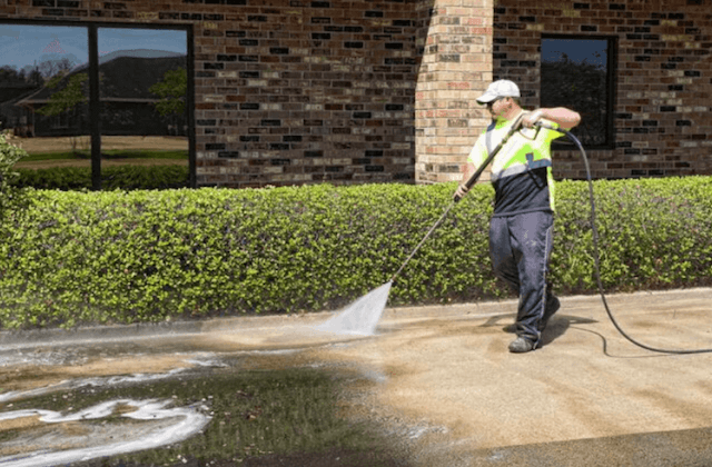 commercial concrete cleaning in vancouver